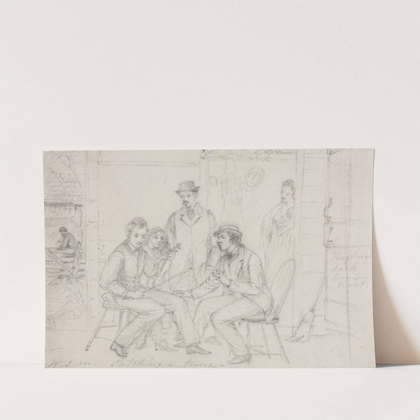 Catching a Tune by William Sidney Mount