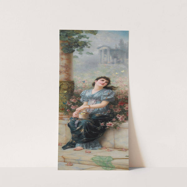 Catching Butterflies by Emile Eisman-Semenowsky