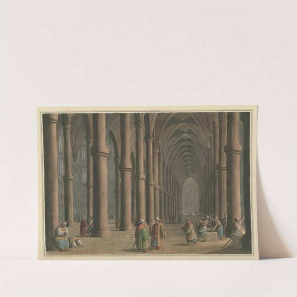 Cathedral at Tortosa by Luigi Mayer