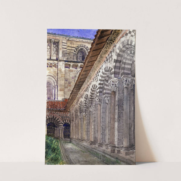 Cathedral Cloister at Le Puy by Cass Gilbert