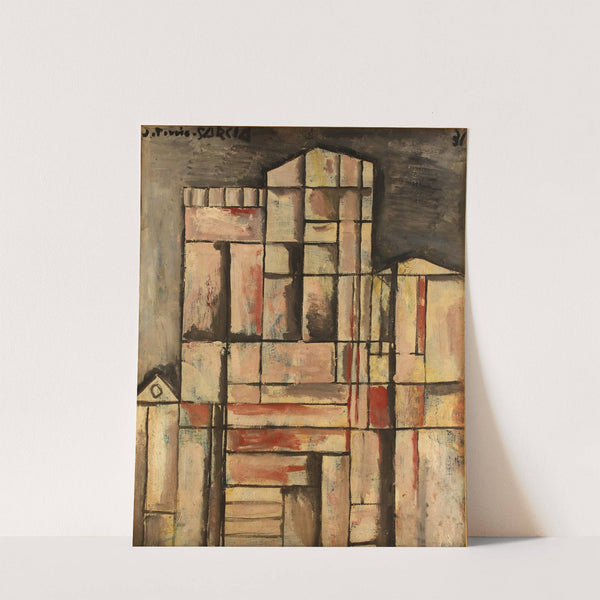 Cathedral construction by Joaquín Torres-García