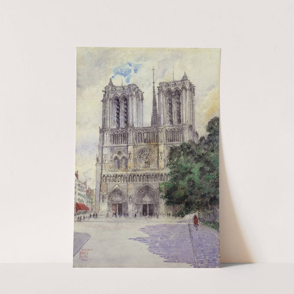 Cathedral of Notre Dame, Paris by Cass Gilbert