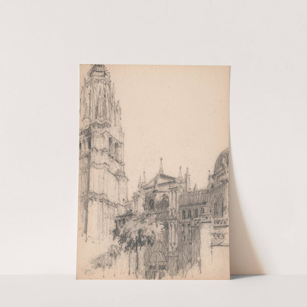 Cathedral, Toledo, Spain by Victor Alfred Lundy