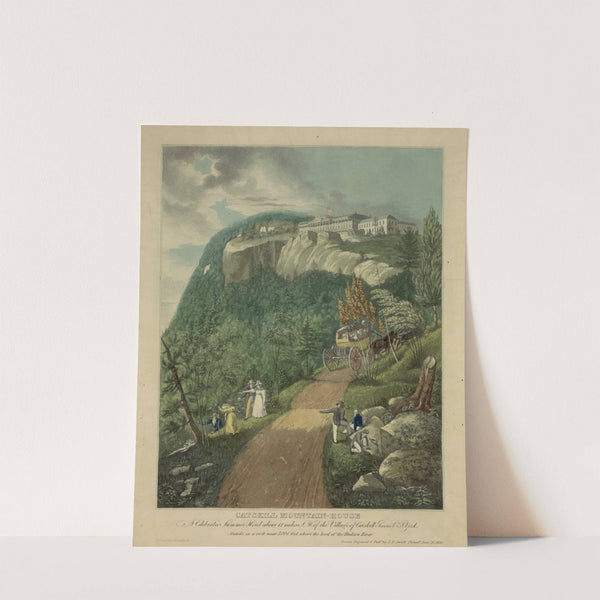 Catskill Mountain-House-A celebrated summer hotel about 12 miles S.W. of the village of Catskill Greene Co., N. York by John Rubens Smith