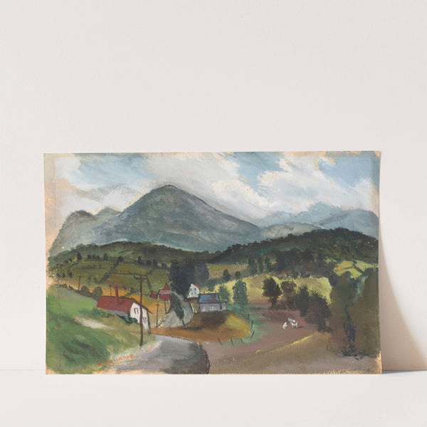 Catskill Valley (1940) by Beatrice Mandelman