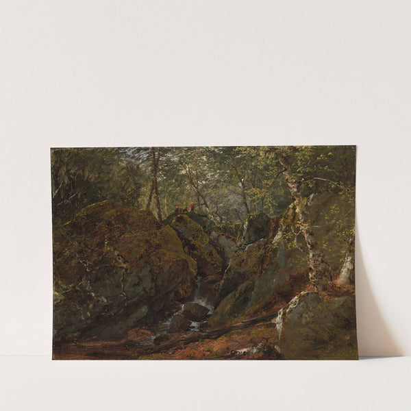 Catskill Waterfall by John Frederick Kensett