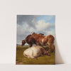 Cattle Grazing by Thomas Sidney Cooper