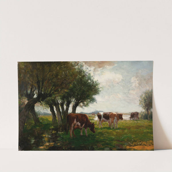 Cattle Grazing by Horatio Walker