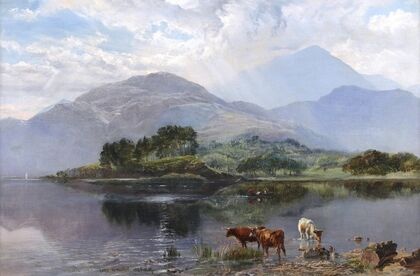 Cattle Lake Windermere (1853)