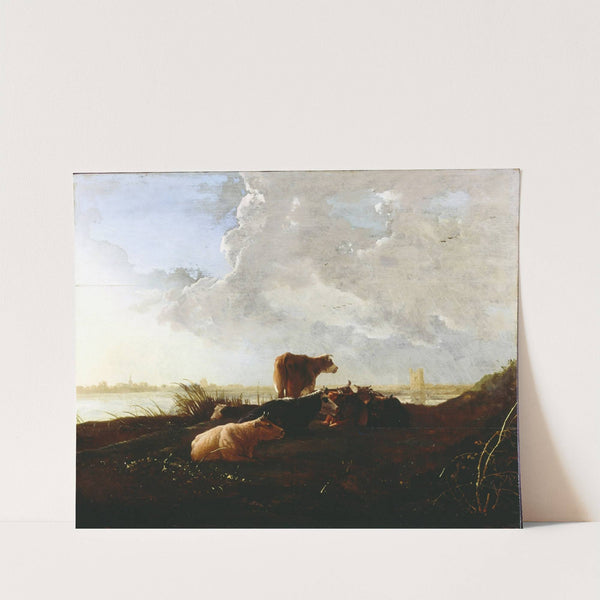 Cattle near a River by Aelbert Cuyp