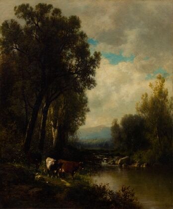 Cattle on the River (1880)
