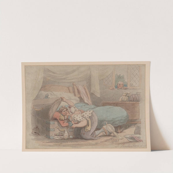 Caught in the act by Thomas Rowlandson
