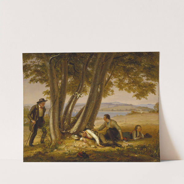 Caught Napping (Boys Caught Napping in a Field) by William Sidney Mount