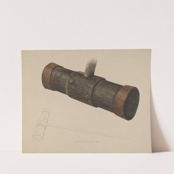 Caulking Hammer by Lloyd Charles Lemcke