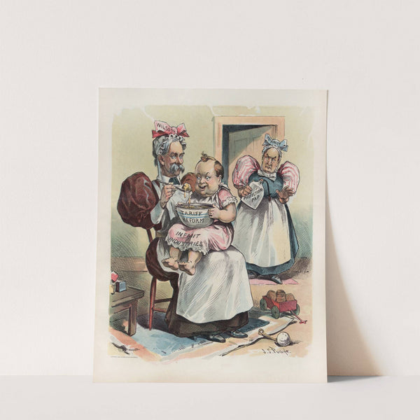 Cause for worry (1895) by John Samuel Pughe