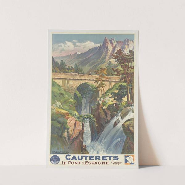Cauterets – le Pont d’Espagne (1937) by E. Paul Champseix