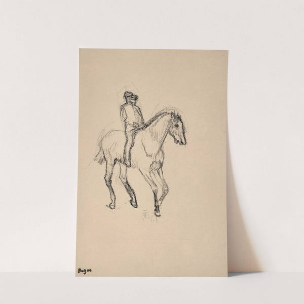 Cavalier by Edgar Degas