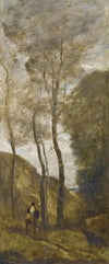 Cavalier dans une gorge