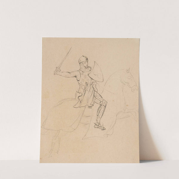 Cavalier médiéval by Prosper Lafaye