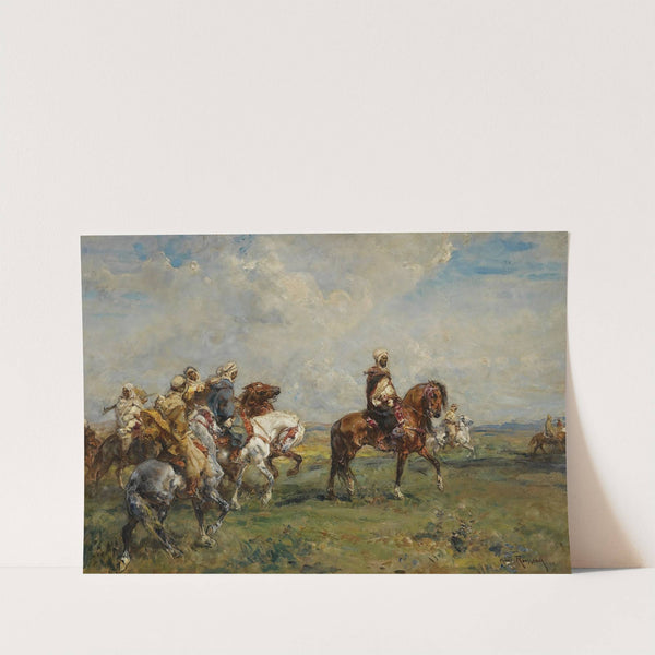 Cavaliers Arabes by Henri Émilien Rousseau