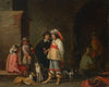 Cavaliers in a guardroom interior