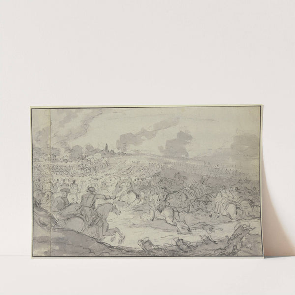 Cavallery attack by Charles Parrocel