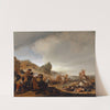 Cavalry Battle by Benjamin Gerritsz. Cuyp