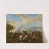 Cavalry Engagement by Jan van Huchtenburg