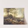 Cavalry Skirmish by Abraham Van Calraet