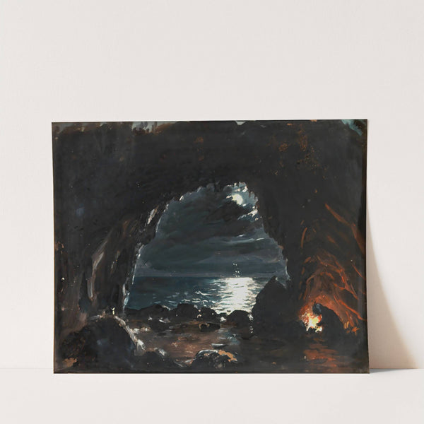 Cave Scene by John O'''Brien Inman