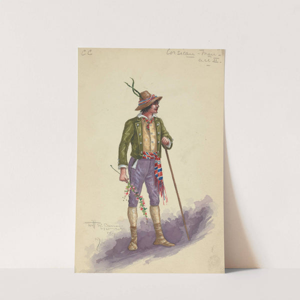 CC-Corsican Men-Act II by Will R. Barnes