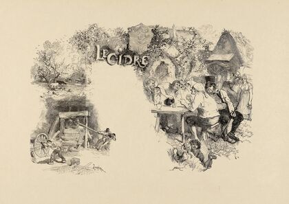 Ce que l’on boit le cidre (1880)