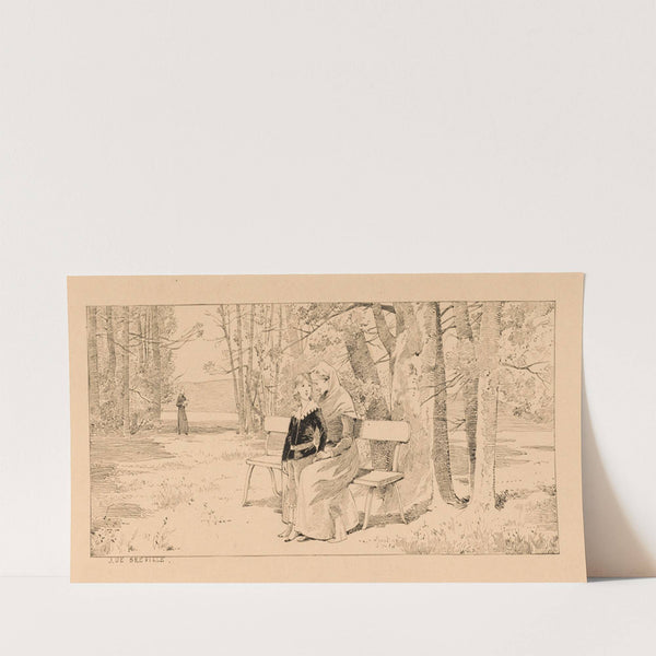 Ce qui se passait aux Feuillantines vers 1813 (1813) by Job (Jacques-Marie-Gaston Onfroy de Bréville)