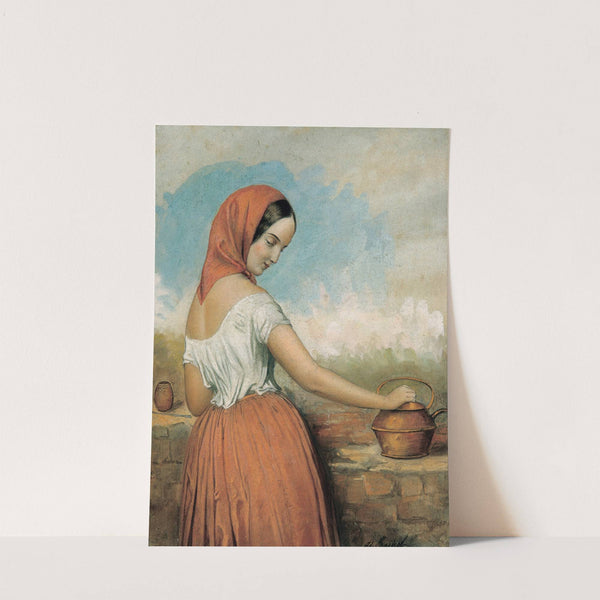 Cebando mate by Adolphe Hastrel de Rivedoux