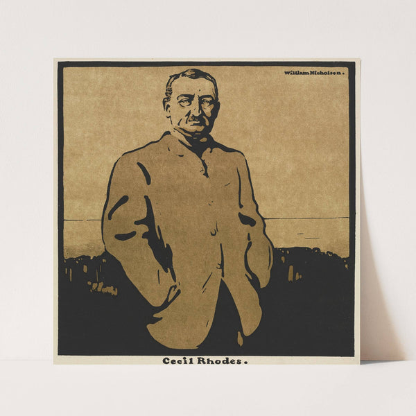 Cecil Rhodes (1899) by William Nicholson