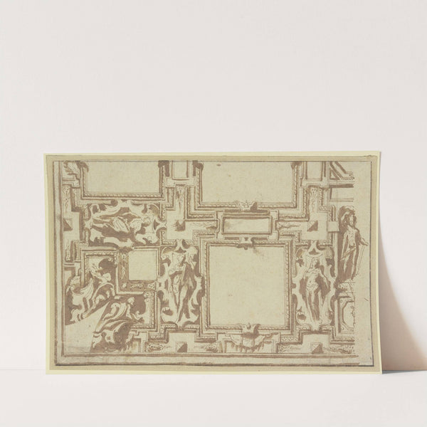 Ceiling design by Giovanni Battista Naldini