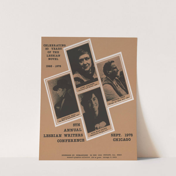 Celebrating 50 years of the lesbian novel, 1928-1978; 5th annual lesbian writers conference, Sept. 1978, Chicago by Anonymous