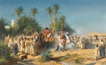 Celebration in Biskra
