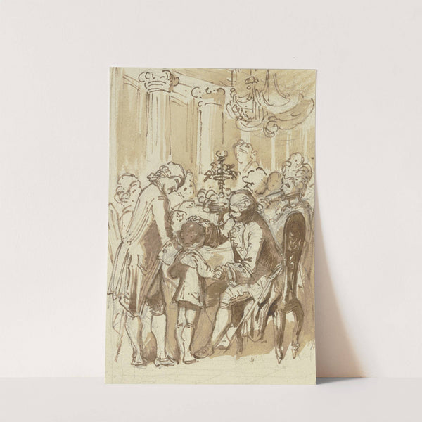 Celebratory people by Eugen Klimsch