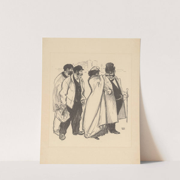 Celle qui a mal tourné (1894) by Théophile Alexandre Steinlen