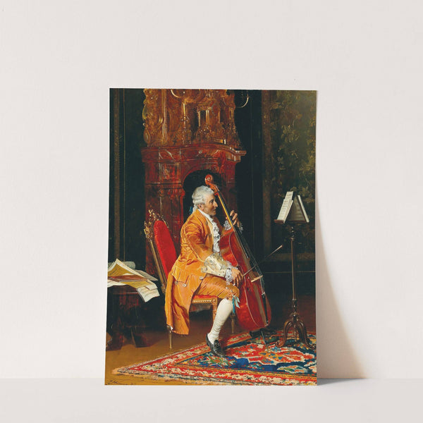 Cellist by Johann Hamza