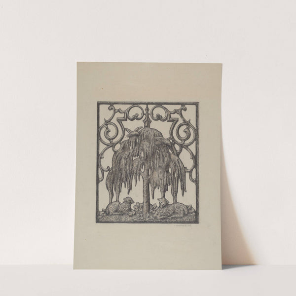 Cemetary Gate by Austin L. Davison