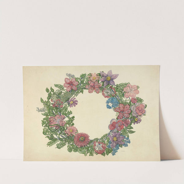 Cemetary Wreath by Al Curry