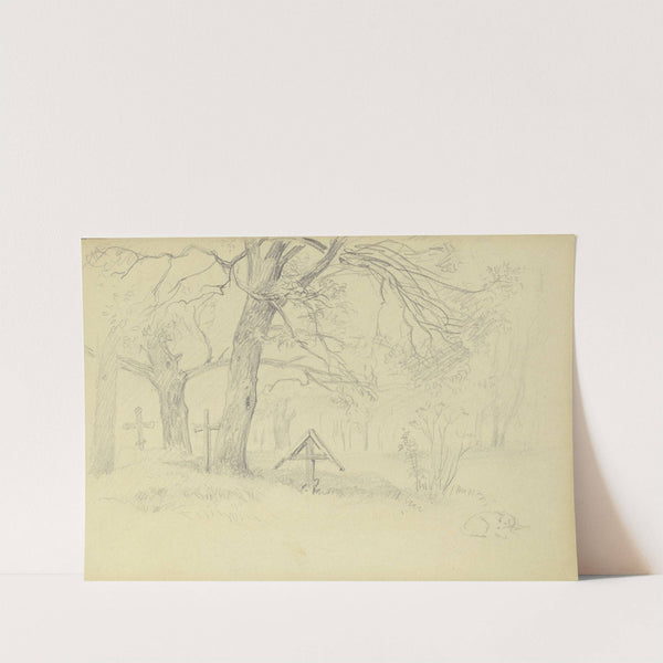 Cemetery by Wilhelm Amandus Beer