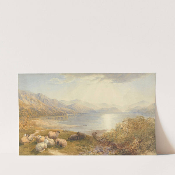 cene on the Mawddlach, near Barmouth (1872) by Cornelius Pearson