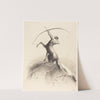 Centaur visant les Nues (Centaur aiming at the Clouds) by Odilon Redon