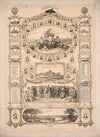 Centennial jubilee, memorial card (1876)