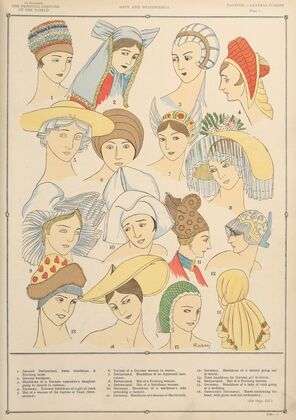 Central Europe – Hats and headdresses