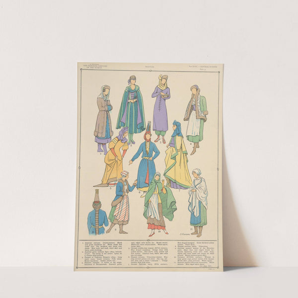 Central Europe - Mantles by Paul Louis de Giafferri