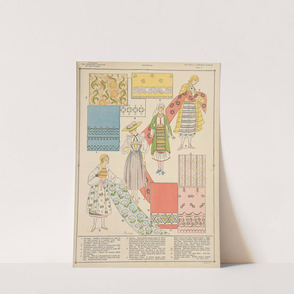 Central Europe - Materials by Paul Louis de Giafferri